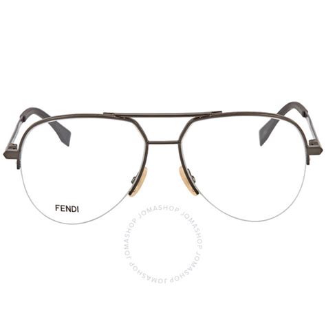 fendi ff m0036|Fendi FF M0036 0V81 55 Fendi 55 mm Dark Ruthenium Black .